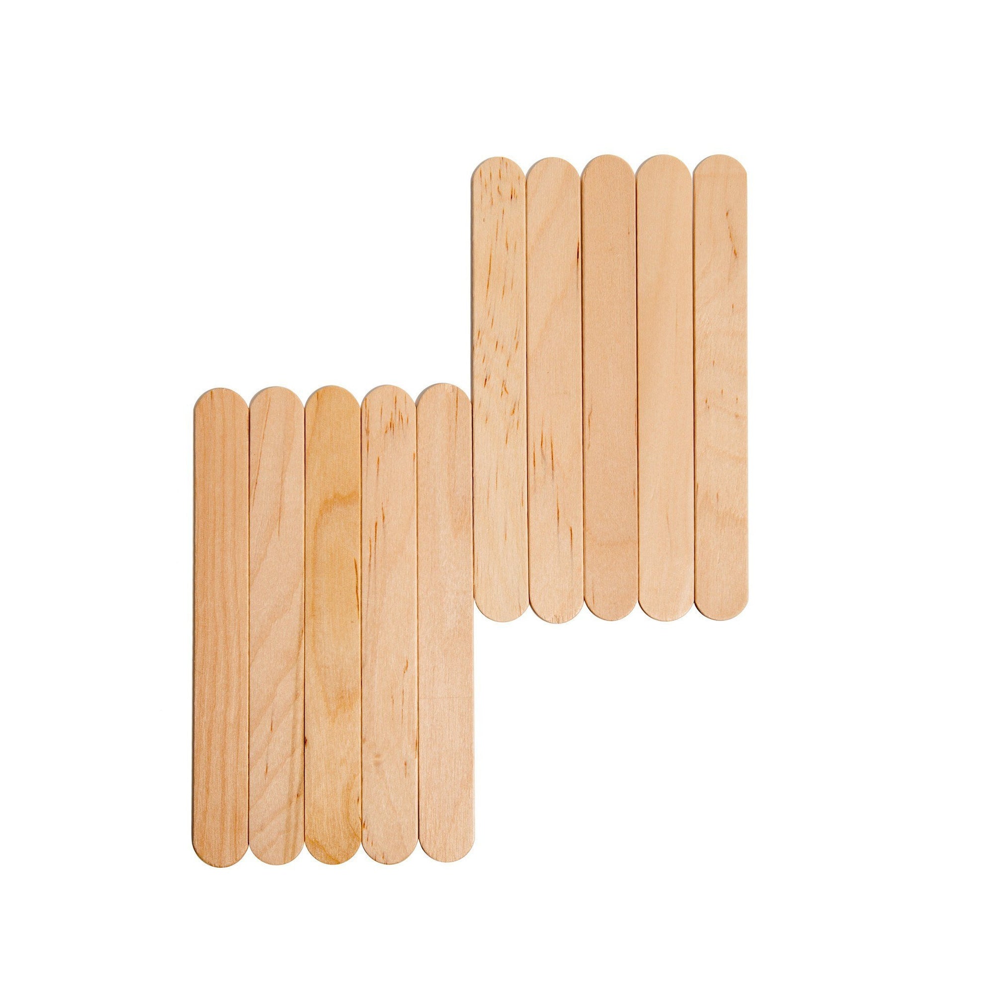 6” in Wooden Spatulas