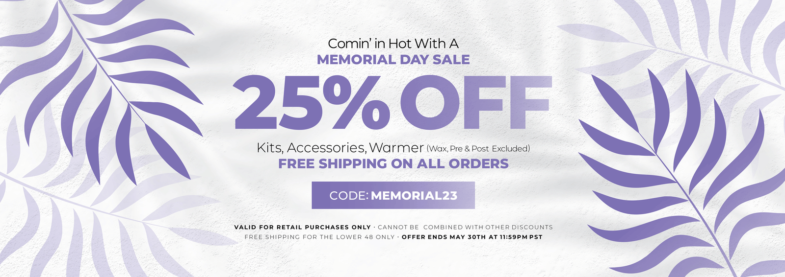 Memorial Day Sale