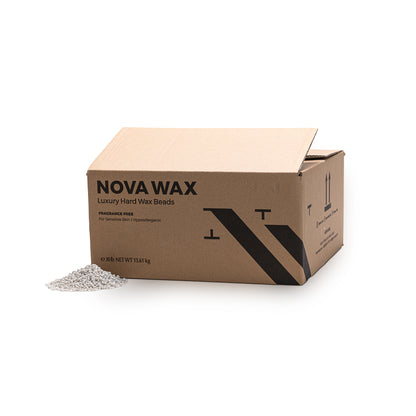 Nova Hard Wax Beads - 30lb Case (Fragrance Free)