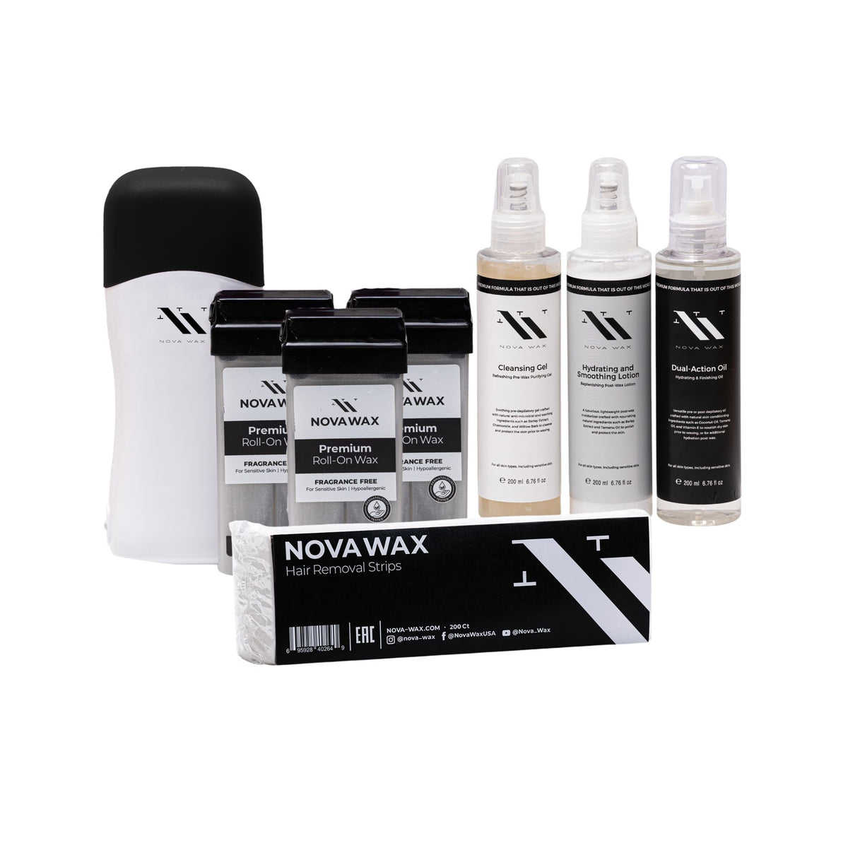 Roll-On Wax Kit