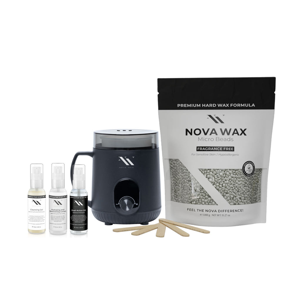 Eyebrow & Face Waxing Kit - Nova Wax
